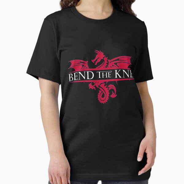 Bend The Knee Shirt King Or Queen Dragon Cosplay T Shirt