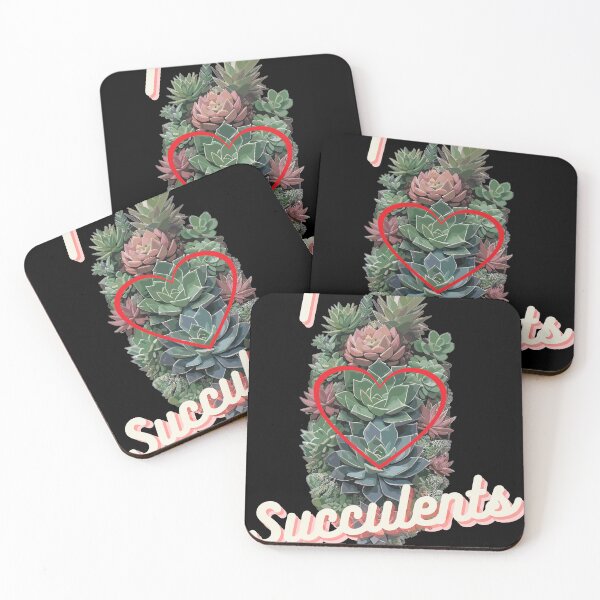 Item preview, I love Succulents. designed and sold by BeardyD.