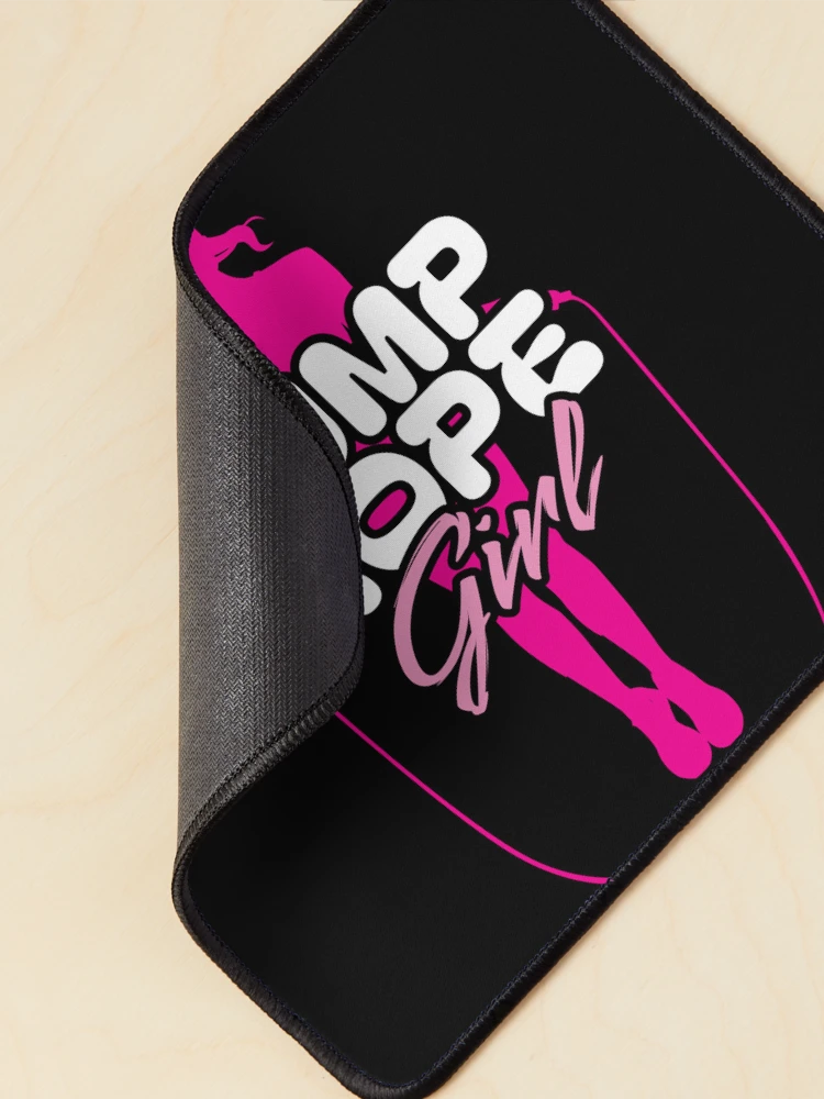 Thumbnail 2 of 5, Mouse Pad, Jump Rope Girl Rope Jumping Rope Jumping designed and sold by MooonTees.