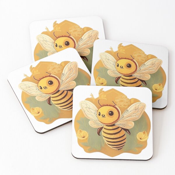 Item preview, cute little bee designed and sold by Ayqueabeja.