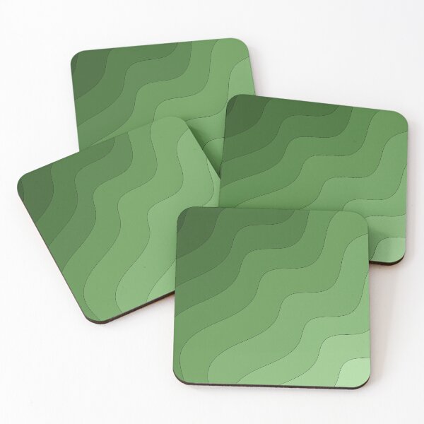 Item preview, Green Waves pattern designed and sold by Chirayu1111.