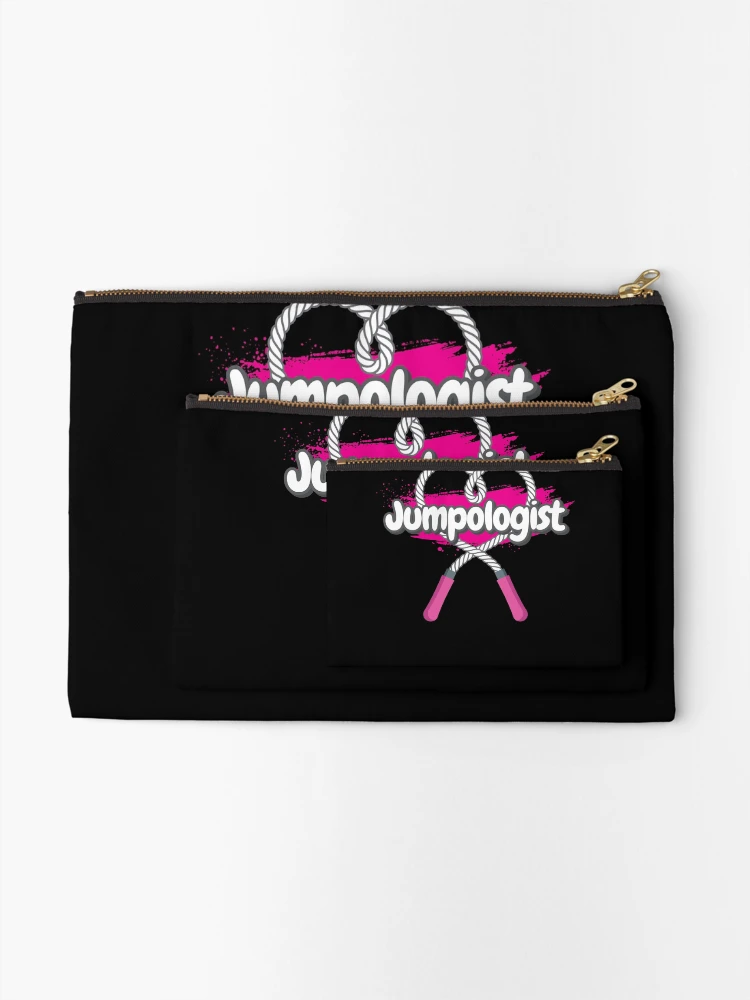 Thumbnail 2 of 4, Zipper Pouch, Jump Rope Jumpologist Rope Jumping Rope designed and sold by MooonTees.