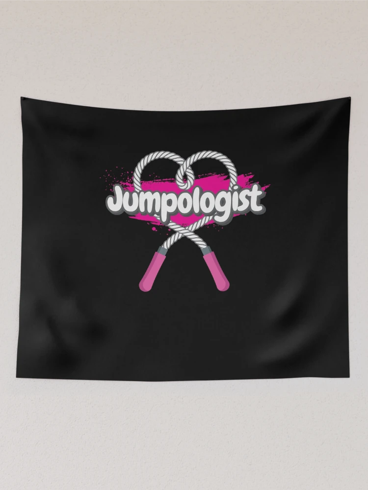 Thumbnail 2 of 3, Tapestry, Jump Rope Jumpologist Rope Jumping Rope designed and sold by MooonTees.