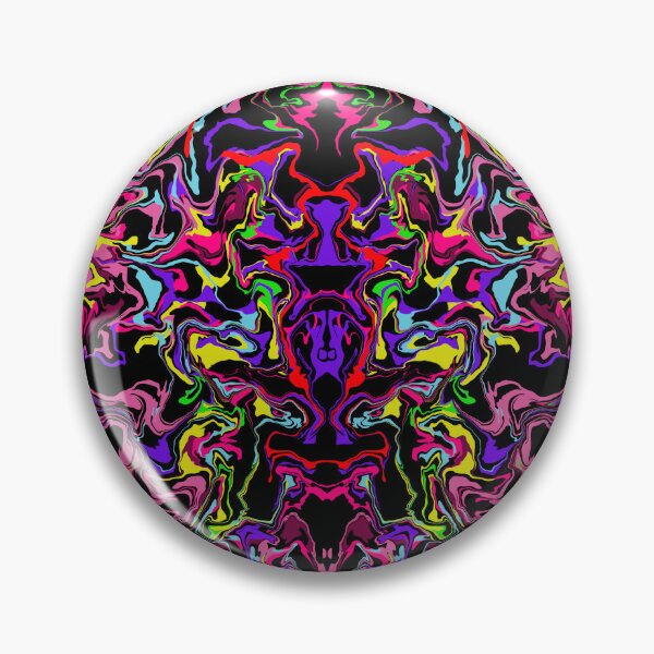 Item preview, Crazy Psychedelic Bright Pattern  designed and sold by WoollyOrbit2000.