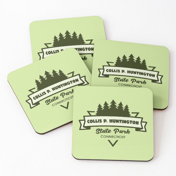 Item preview, Collis P. Huntington State Park Connecticut Trees And Ribbon designed and sold by bivenart.