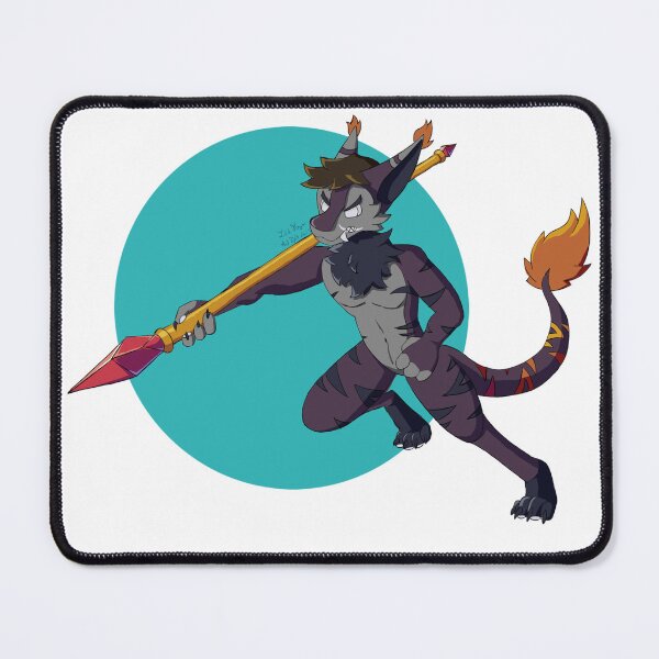 Aperçu de l'œuvre Furry fursona spear warrior créée et vendue par LordHugo02.