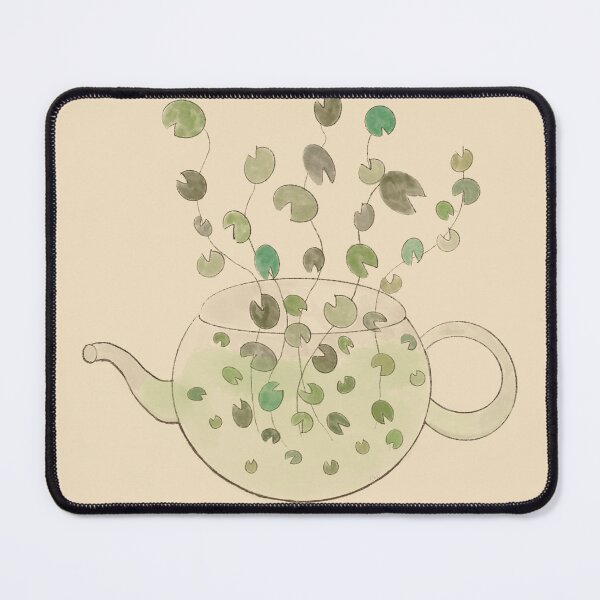 Item preview, Water lilies teapot designed and sold by ChaiTeaArt.