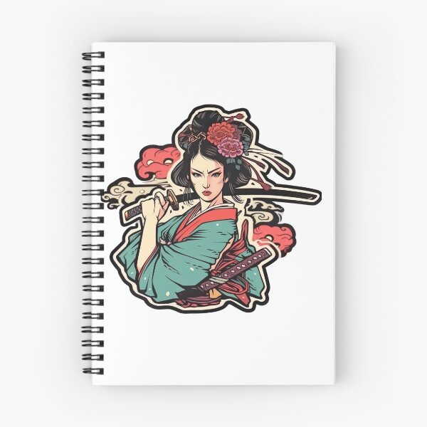 Item preview, Samurai Girl Japan designed and sold by InkCreato.