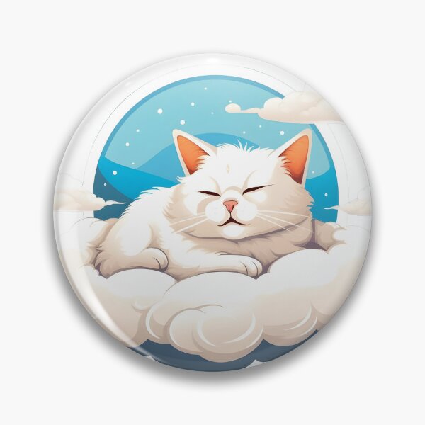 Item preview, Sleeping Cat on the Clouds designed and sold by OsDesign95.