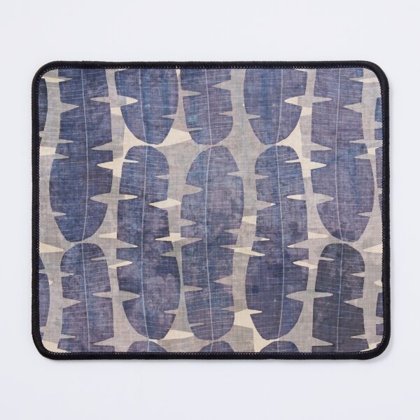 Item preview, Modern Boho Tropical Palm Leaves Blue designed and sold by susycosta.