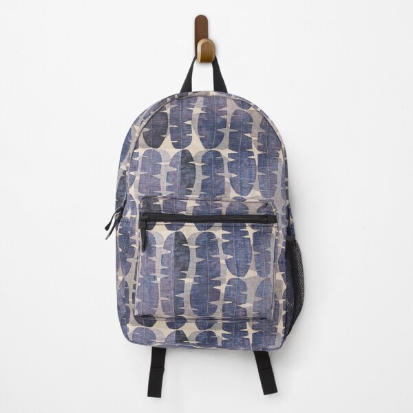 Item preview, Modern Boho Tropical Palm Leaves Blue designed and sold by susycosta.