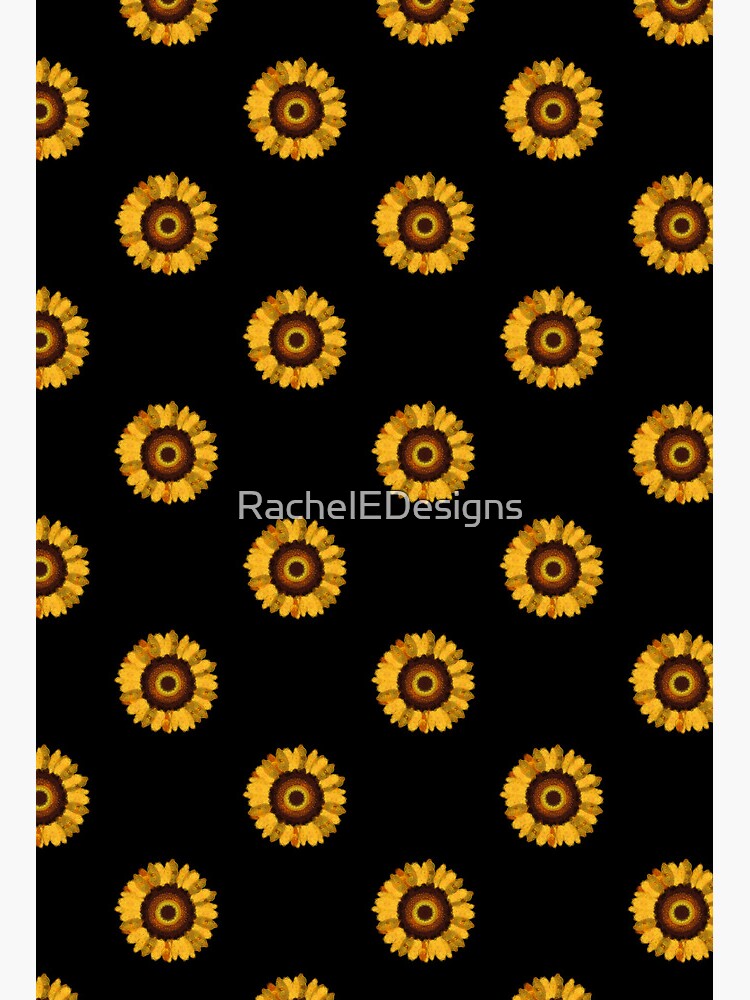 Spirograph collage sunflower Art Board Print for Sale by