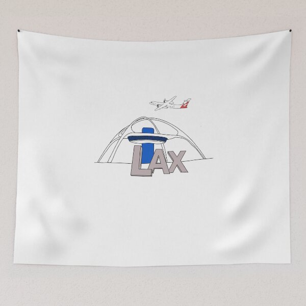 Item preview, AEROPUERTO LAX designed and sold by FrenchCarAmel.
