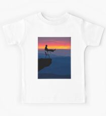equilibrium cliff landscape Kids Tee