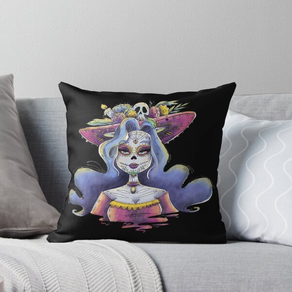 Item preview, Eternal Remembrances: Mexican Female Figure Pattern designed and sold by ArtStile.