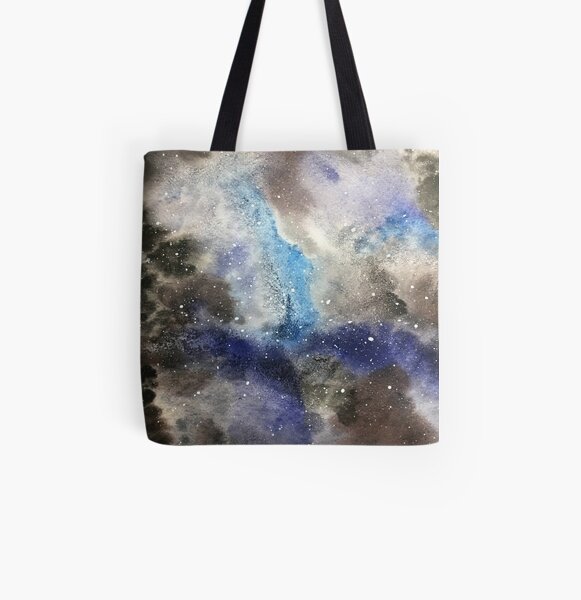 Space Exploration All Over Print Tote Bag