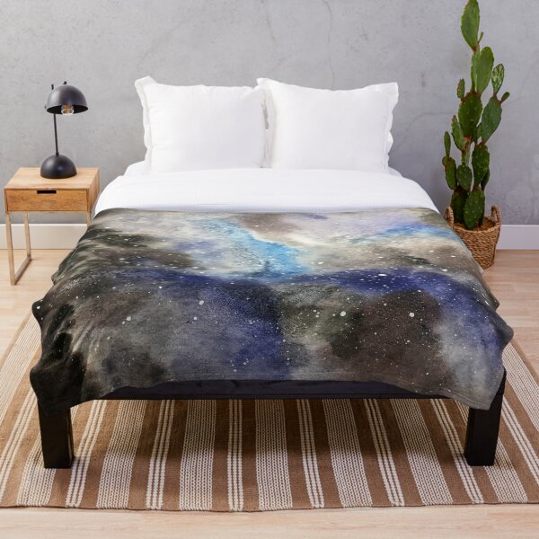 Space Exploration Throw Blanket