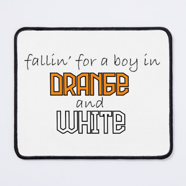 Item preview, orange & white designed and sold by the-riles-files.