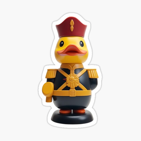 Item preview, Nutcracker Rubber Duck designed and sold by Suspiros.