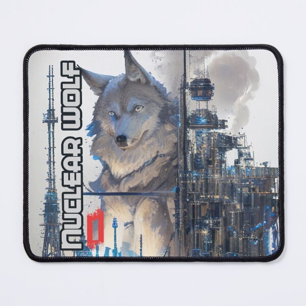Item preview, Nuclear wolf - Atompunk designed and sold by Punk-One.