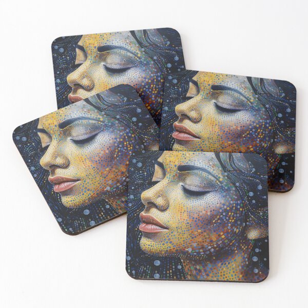 Item preview, Pointillism Art digital print designed and sold by dcrc.