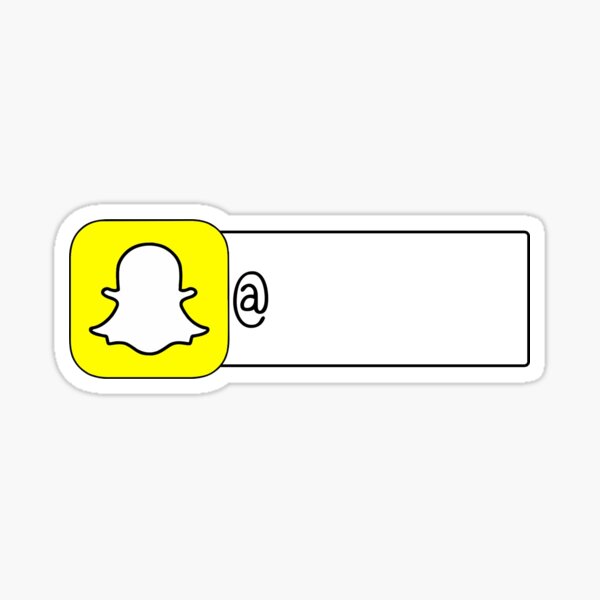Add Me on Snapchat Sticker Sticker