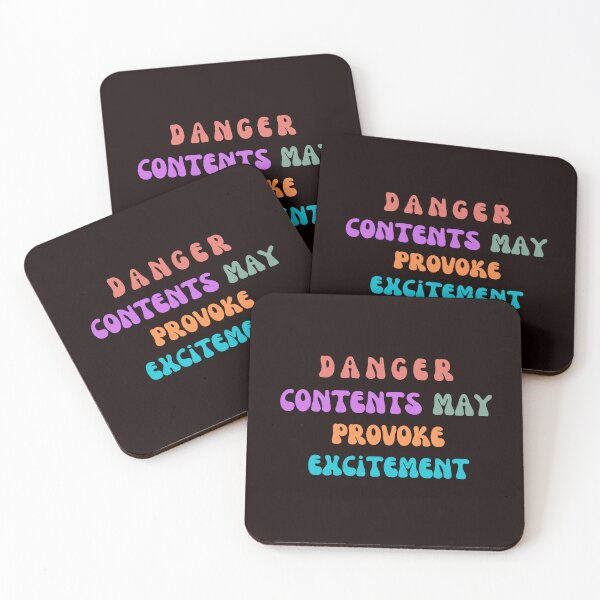 Item preview, Danger contents may provoke Excitement designed and sold by MCanderart.