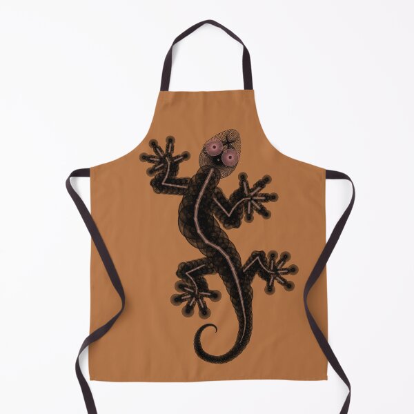 Item preview, Spirograph Gecko silhouette designed and sold by RachelEDesigns.