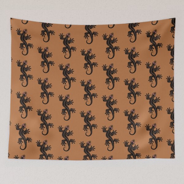 Item preview, Spirograph Gecko silhouette designed and sold by RachelEDesigns.
