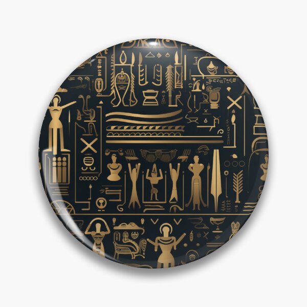Item preview, Mystic Echoes: Ancient Egypt Hieroglyphics Unveiled designed and sold by AlienSkinEyes.