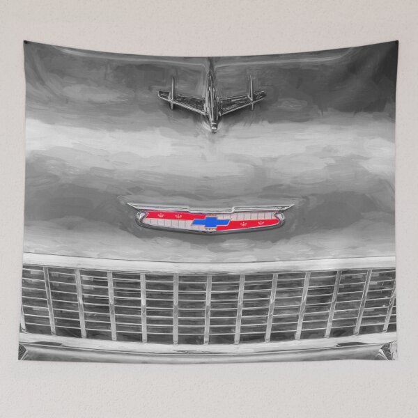 Item preview, Copy of 1955 Blue Chevrolet Logo Hood Ornament X128 designed and sold by RichFrancoCars.