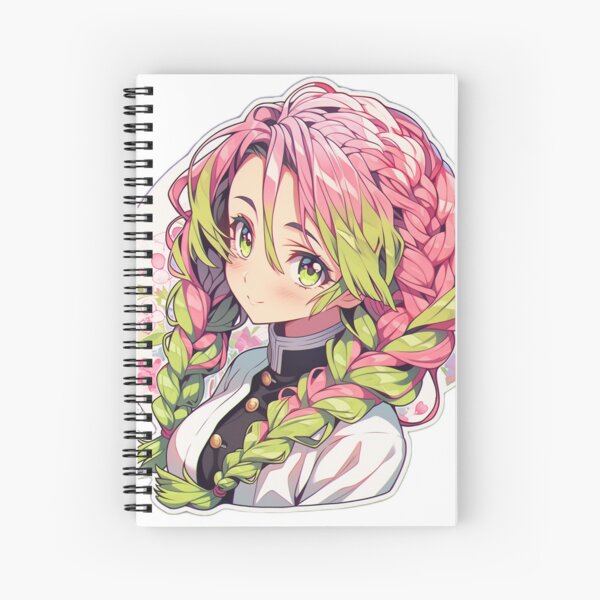 Demon Slayer Anime Notebook Zenitsu Nezuko Giyu Mitsuri Inosuke, FROST TEE