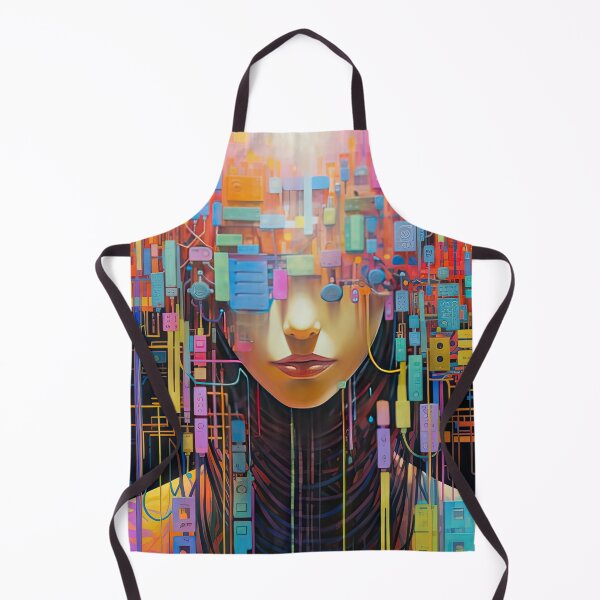 Item preview, Dangerous Rogue AI - Cyberpunk Vaporwave Art | Anime Retro Aesthetic designed and sold by AeonAcademy.