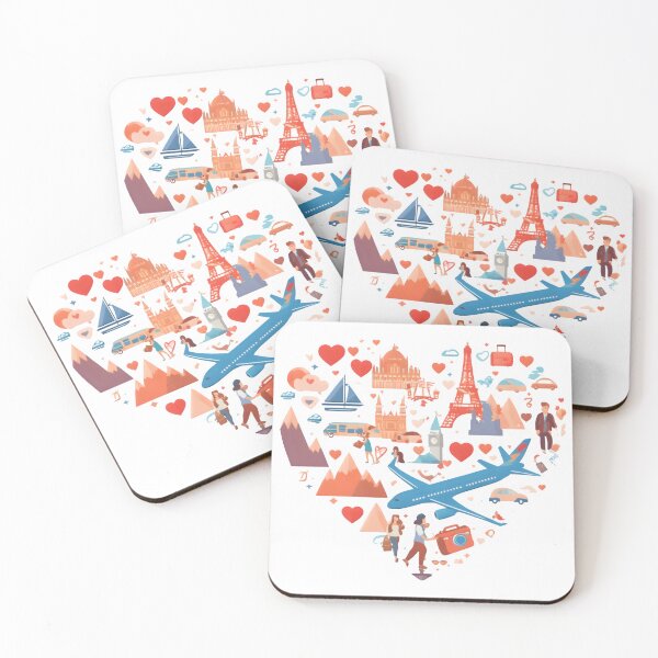 Item preview, Heart-Shaped Journeys X designed and sold by DevemDavam.