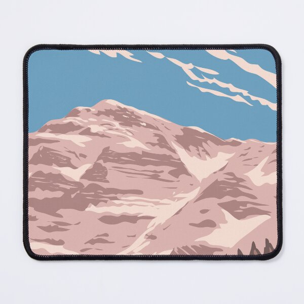 Item preview, Athamanika or Tzoumerka Mountain Range Greece WPA Art Deco Poster  designed and sold by patrimonio.