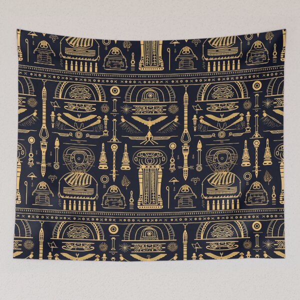 Item preview, Mystic Echoes: Ancient Egypt Hieroglyphics Unveiled designed and sold by AlienSkinEyes.