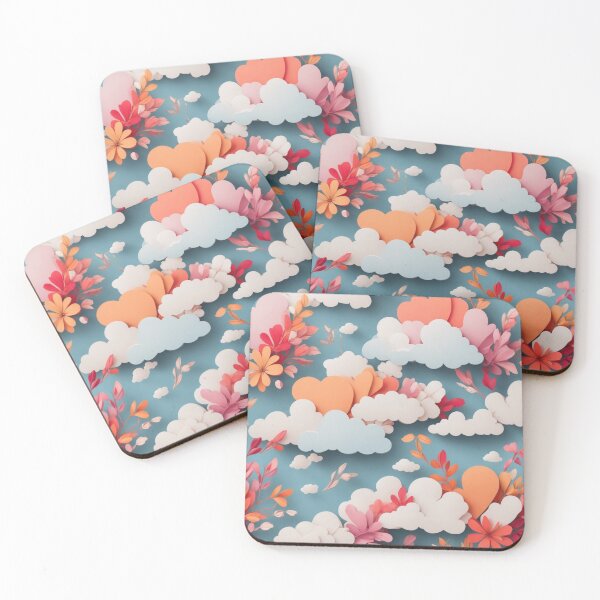 Item preview, Beautiful Vivid Cheerful Cloud Pattern | Digitora designed and sold by DigiTora.