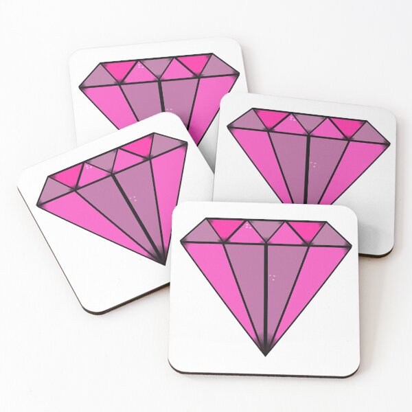 Item preview, Neon Pink Diamond - Traditional Tattoo Style designed and sold by PrinceBreezi.