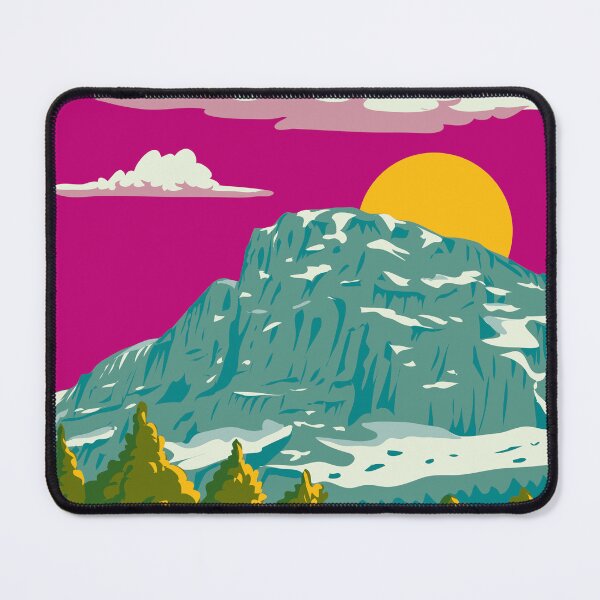 Item preview, Mount Tymphe within Vikos-Aoos National Park Greece WPA Art Deco Poster  designed and sold by patrimonio.