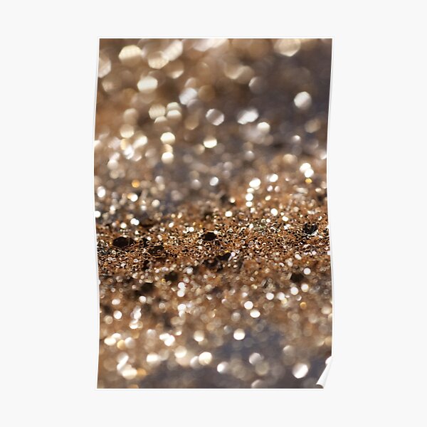 "Gold Night Lady Glitter #1 (Faux Glitter) #shiny #decor #art" Poster ...