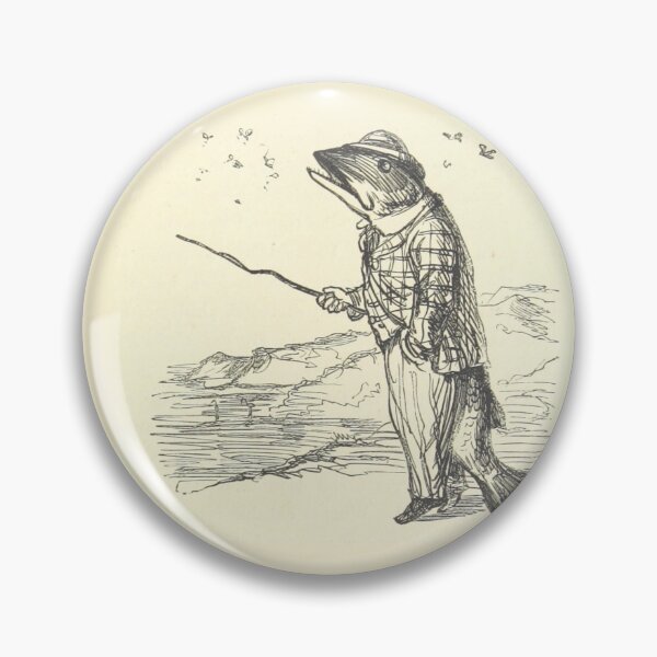 Item preview, Funny Vintage Fish Design designed and sold by ellapopo.