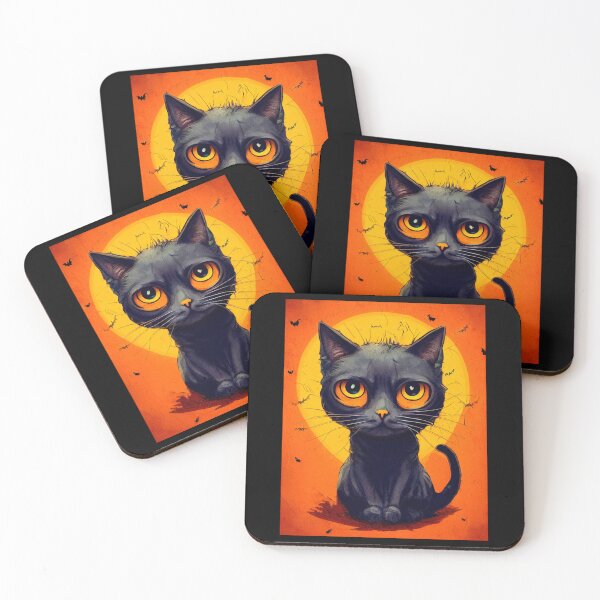 Item preview, Halloween kitty designed and sold by AlyseAgee.