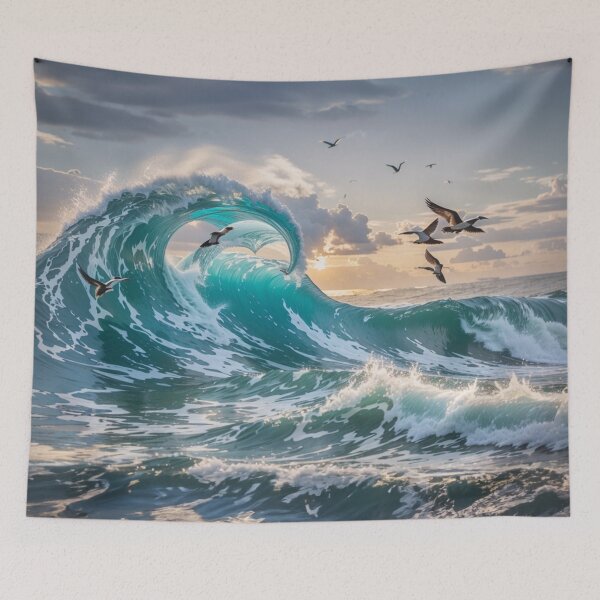 Item preview, Rough sea designed and sold by Lazoni.