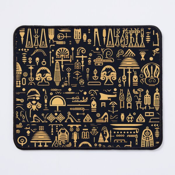 Item preview, Mystic Echoes: Ancient Egypt Hieroglyphics Unveiled designed and sold by AlienSkinEyes.