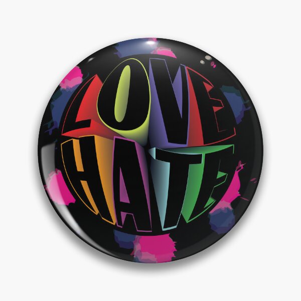 Item preview, LOVE and HATE designed and sold by MayoVinylStore.