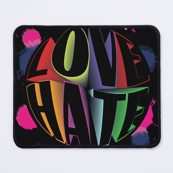 Item preview, LOVE and HATE designed and sold by MayoVinylStore.