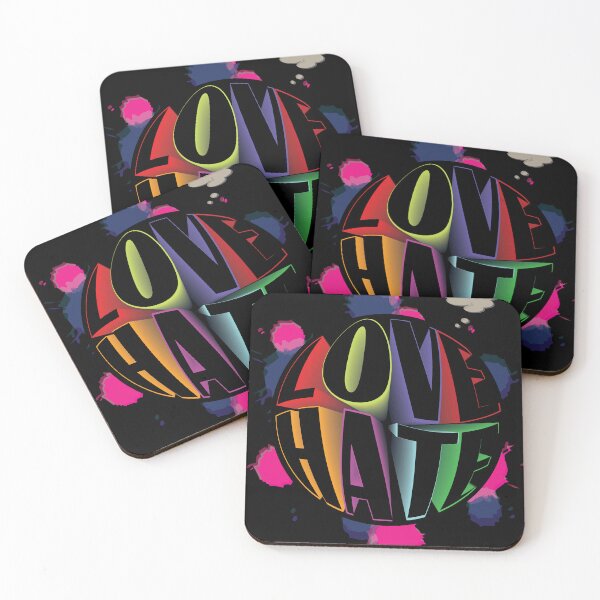 Item preview, LOVE and HATE designed and sold by MayoVinylStore.