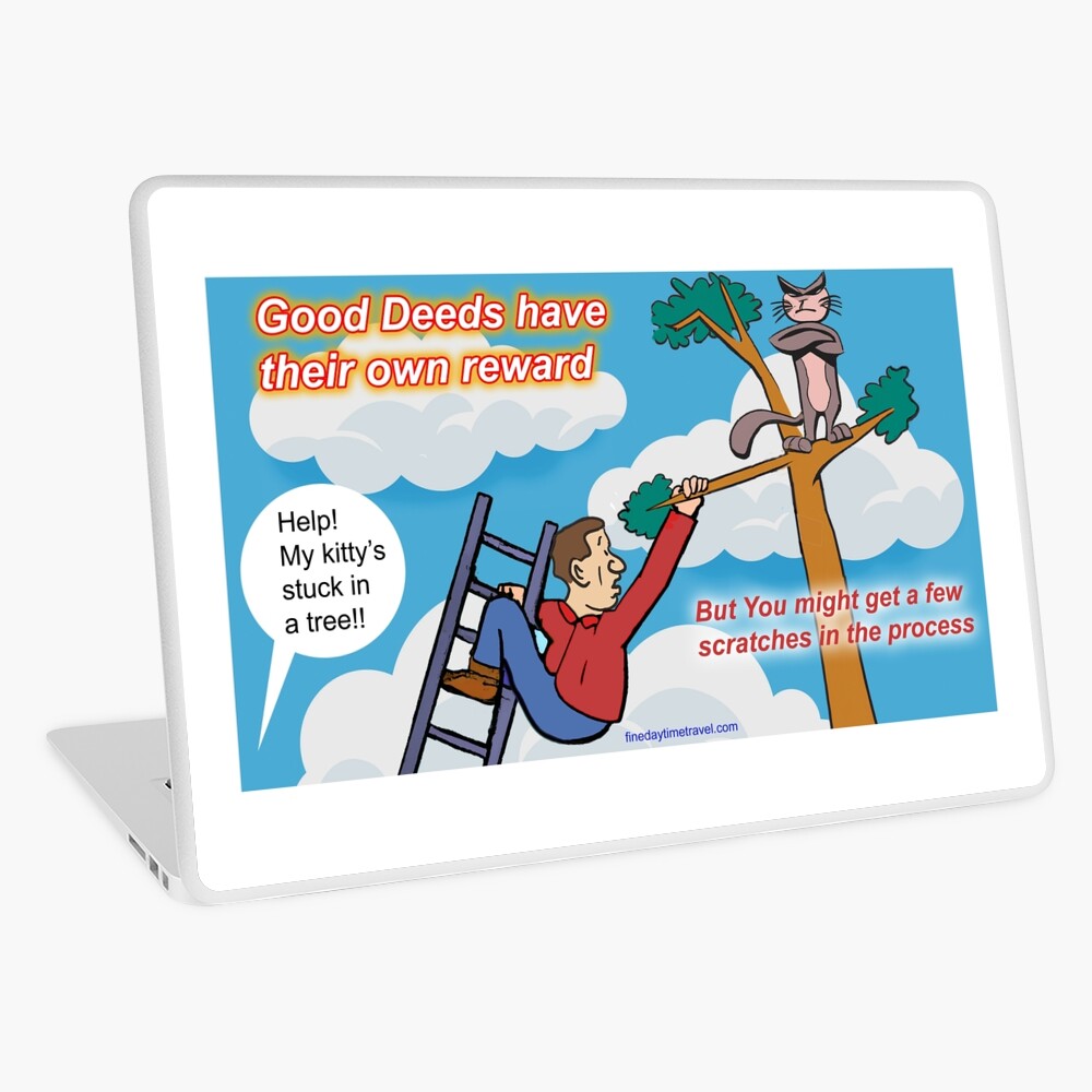 Item preview, Laptop Skin designed and sold by FineDayAcademy.