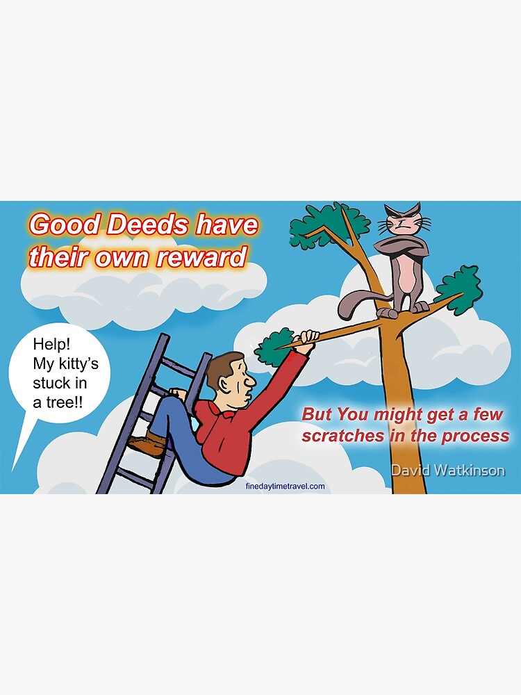 Thumbnail 3 of 3, Poster, Good Deeds designed and sold by FineDayAcademy.