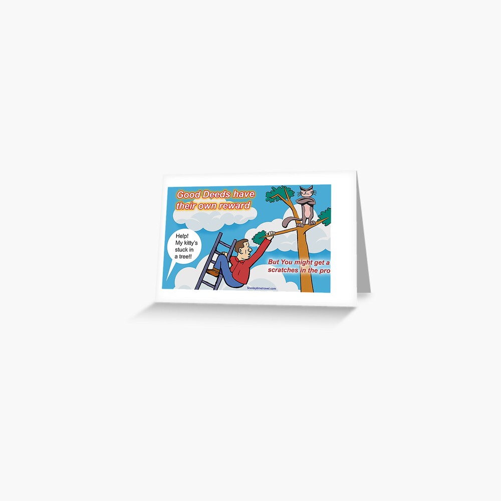 Item preview, Greeting Card designed and sold by FineDayAcademy.